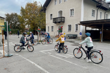 Jugendverkehrsschule der Viertklässler