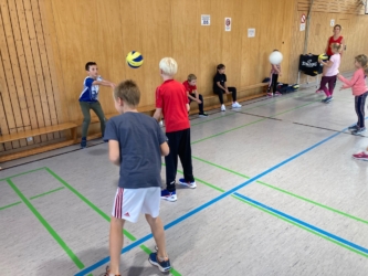 Volleyball Schnupperkurs für die 4. Klassen